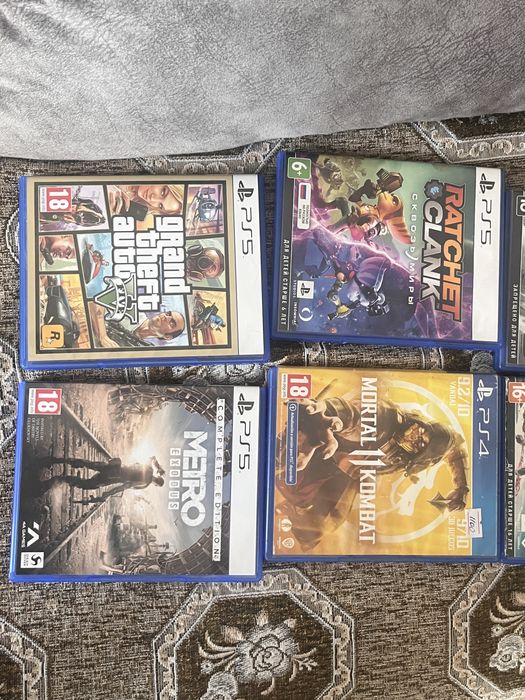 Обменяю диски на Ps5