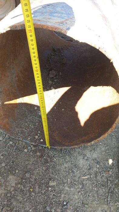 Teava pentru coș centrala 220mm 6m lungime