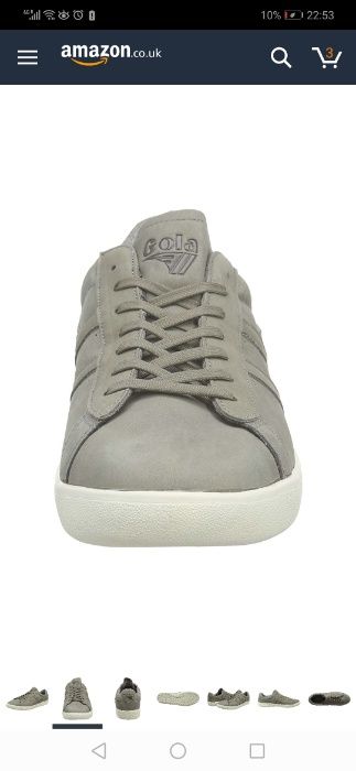 Мъжки трейнери Gola Aztec Nubuck Ash/Off Tom Tailor navy blue