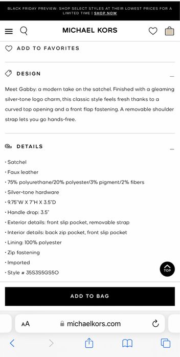 Чанта Michael Kors