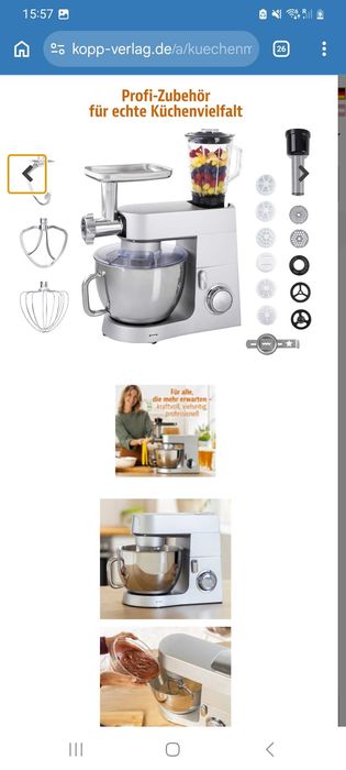 Robot de bucatarie german