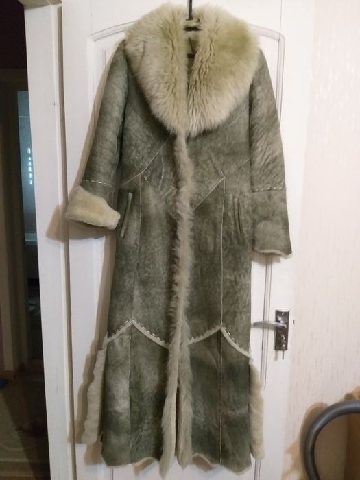 Шикарная дублёнка новая натуралка.Италия. М-Л (смФотки)