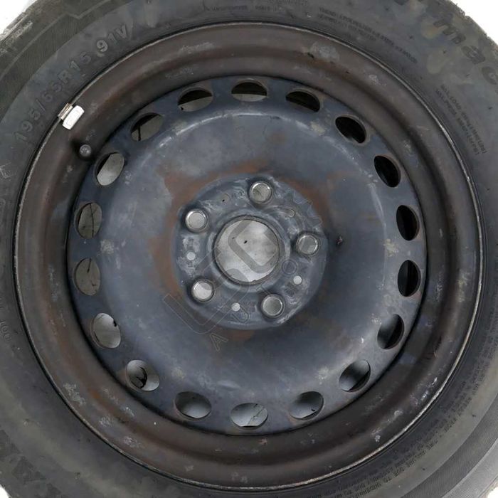 Стоманени джанти 5x112 с гуми R15 Volkswagen Golf VI ID:148569