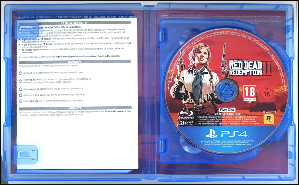 Red Dead Redemption 2 PS4 PlayStation 4