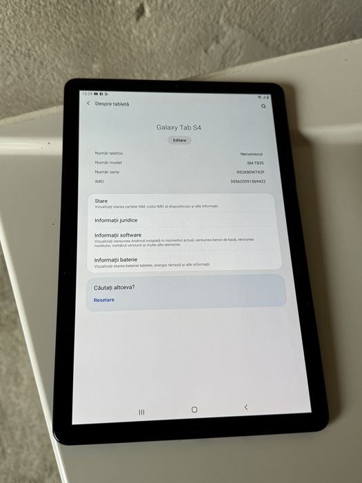 Vand Samsung Galaxy Tab S4 LTE + S Pen – merge cu cartelă SIM