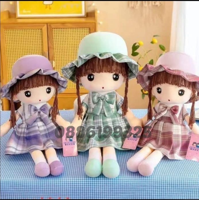 Голяма плюшена кукла 40см, Плюшена играчка кукла