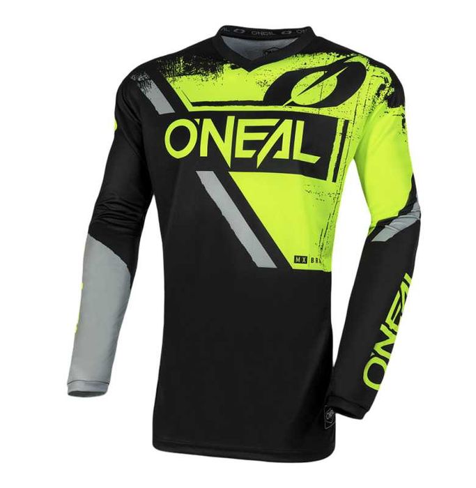 Мотокрос блуза O'NEAL Element Shocker Black/Neon Yellow Размери M,L