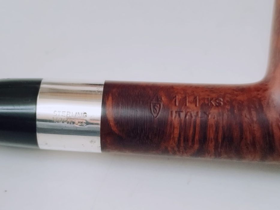 Veche pipa Savinelli Silver cu inel de argint 925 sterling
