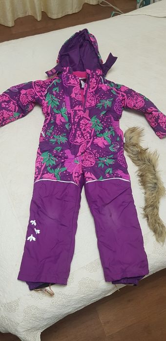 Зимний очень теплый комбенизон! 122р