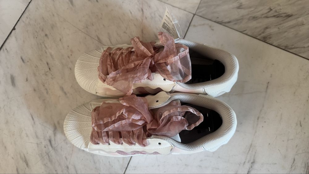 Adidas Superstar White / Pink