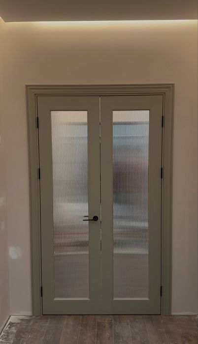 Межкомнатные двери установка