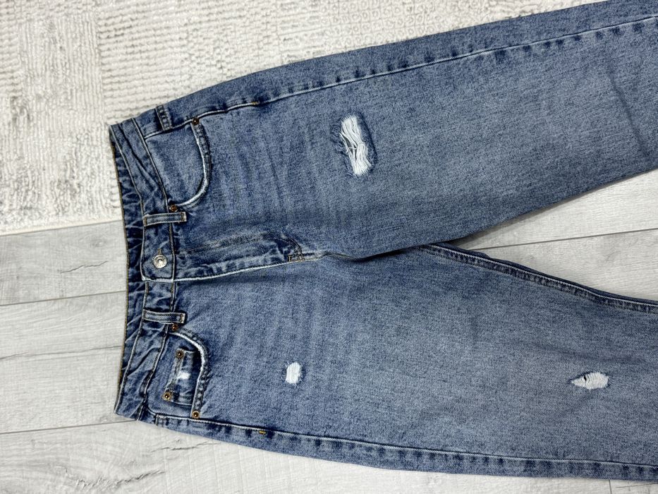 Дамски сини дънки