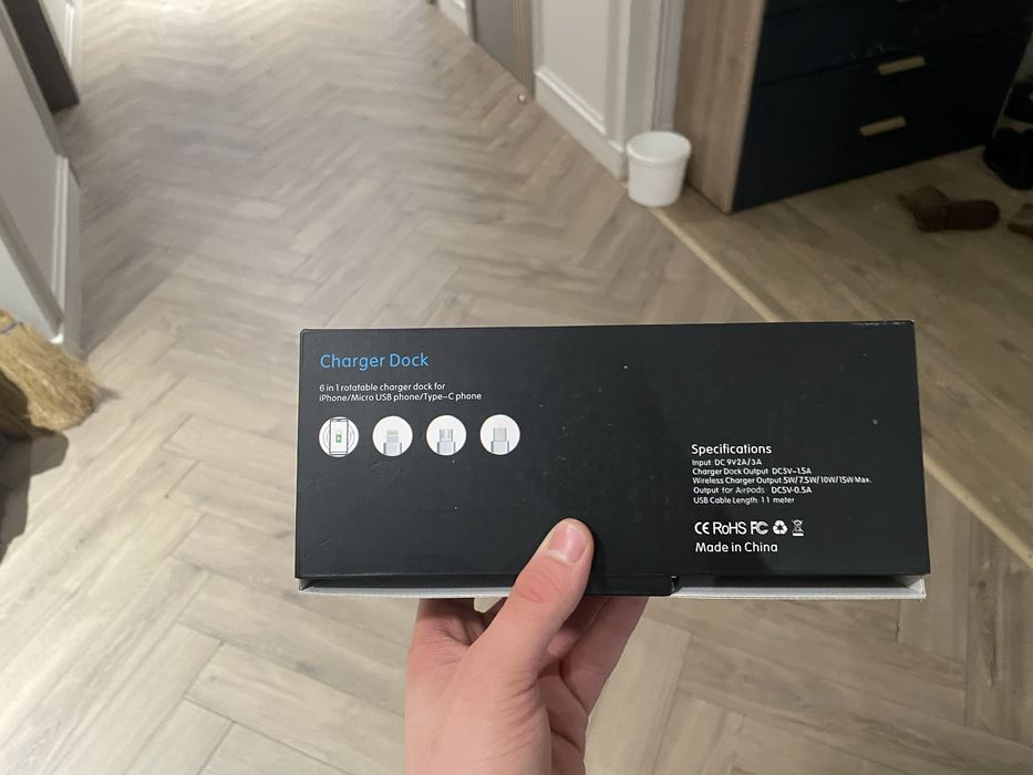 6 в 1 устройство для заряжения девойсов