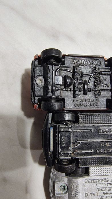 Matchbox / Мачбокс колички Made in Bulgaria