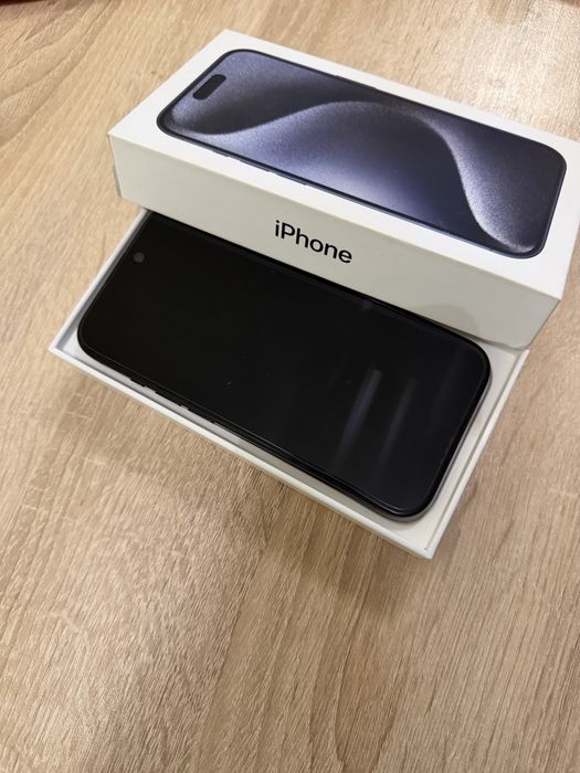 iPhone 15 Pro 128GB Blue Titanium – отлично състояние