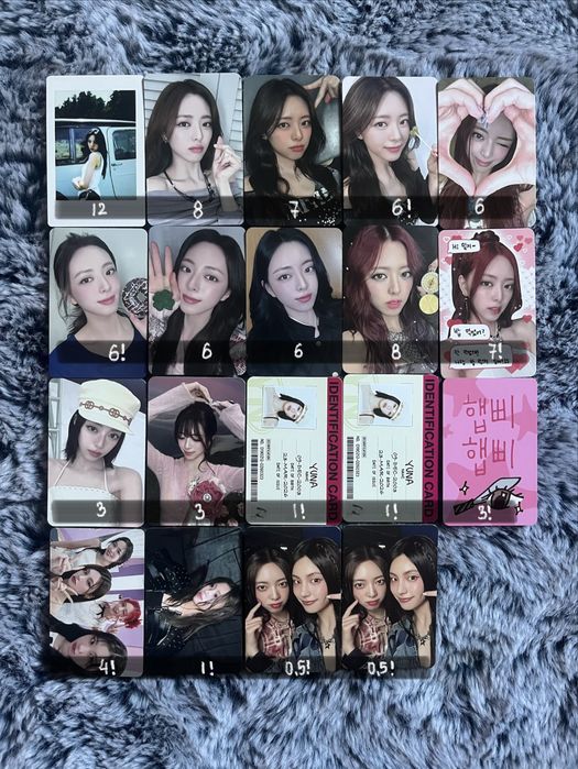 ITZY Yuna Kpop Photocard Кпоп