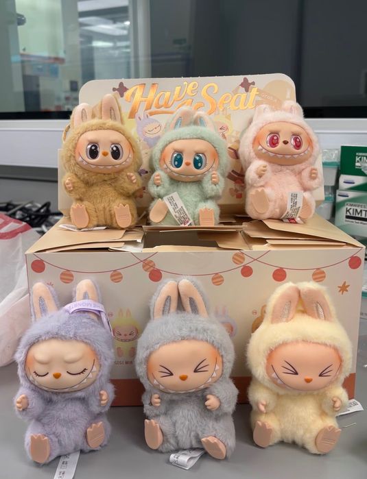Labubu Macaron  Have a Seat Energy оригинал Pop Mart