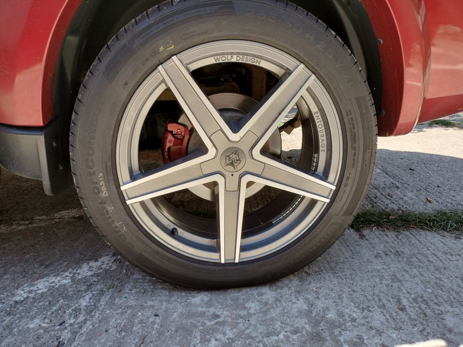 Vand/Schimb Jante R20 Wolf Design Entourage + Anvelope cont 255 50 R20