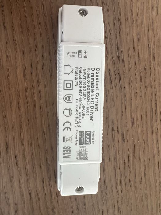 Димируем лед контролер zigbee 12/7 W