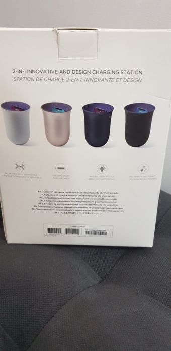 Statie incarcare wireless Lexon Oblio LH 59 GREY