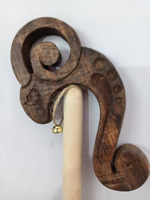 Коледарска ръчно изработена гега геги за коледари,кукери