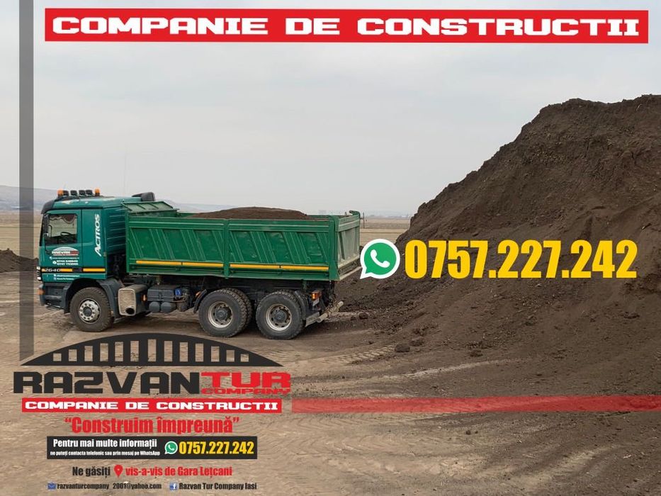 Pamant negru vegetal     Flori Gazon Gradina