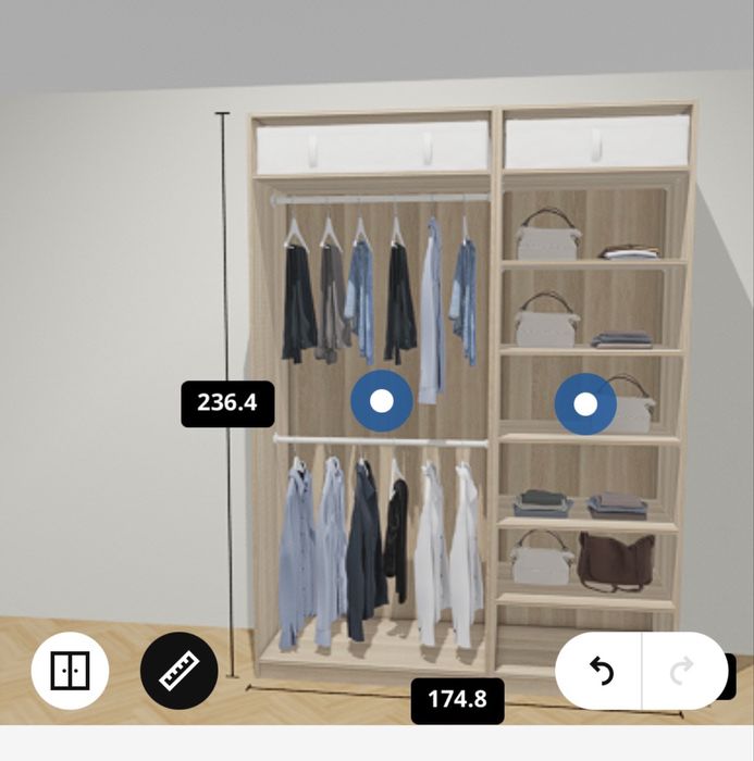 Dulap Pax Ikea 2 bucati