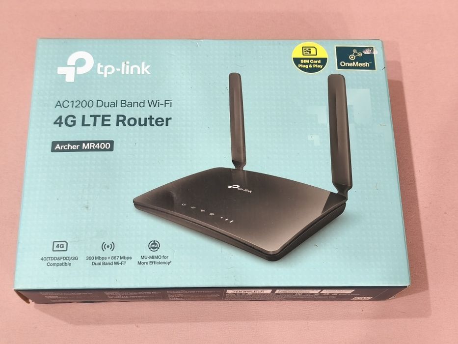 TP-LINK MR400 LTE OneMesh Mu-Mimo