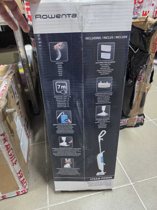 Mop cu abur Rowenta RY6597WH Steam Power, 1200 W