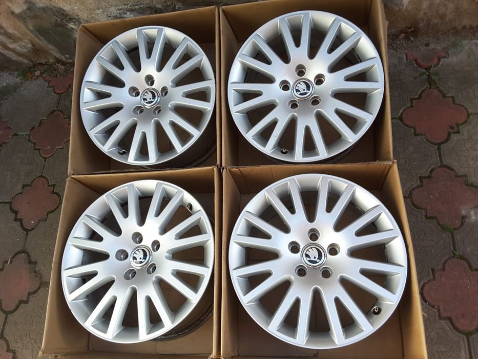 jante aliaj 17; 5x112;originale Audi, Skoda Superb,Octavia 3,Octavia 4