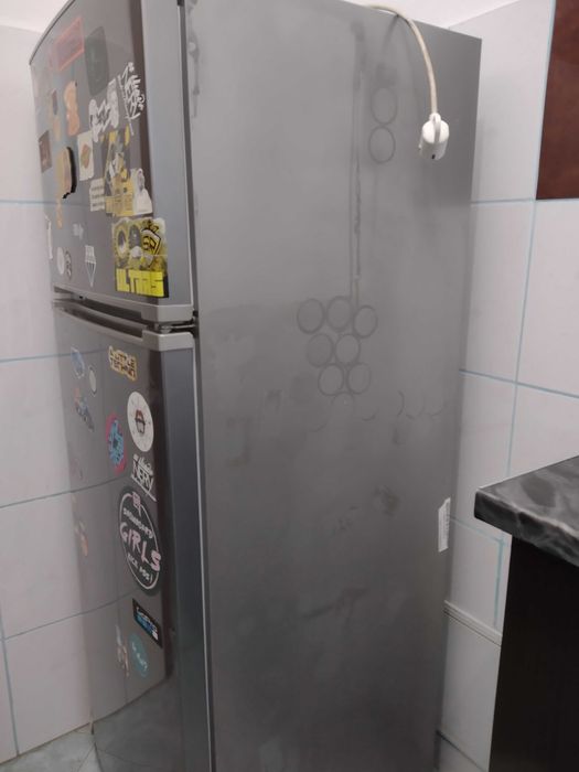 Frigider cu doua usi, 250 litri, H 160 cm