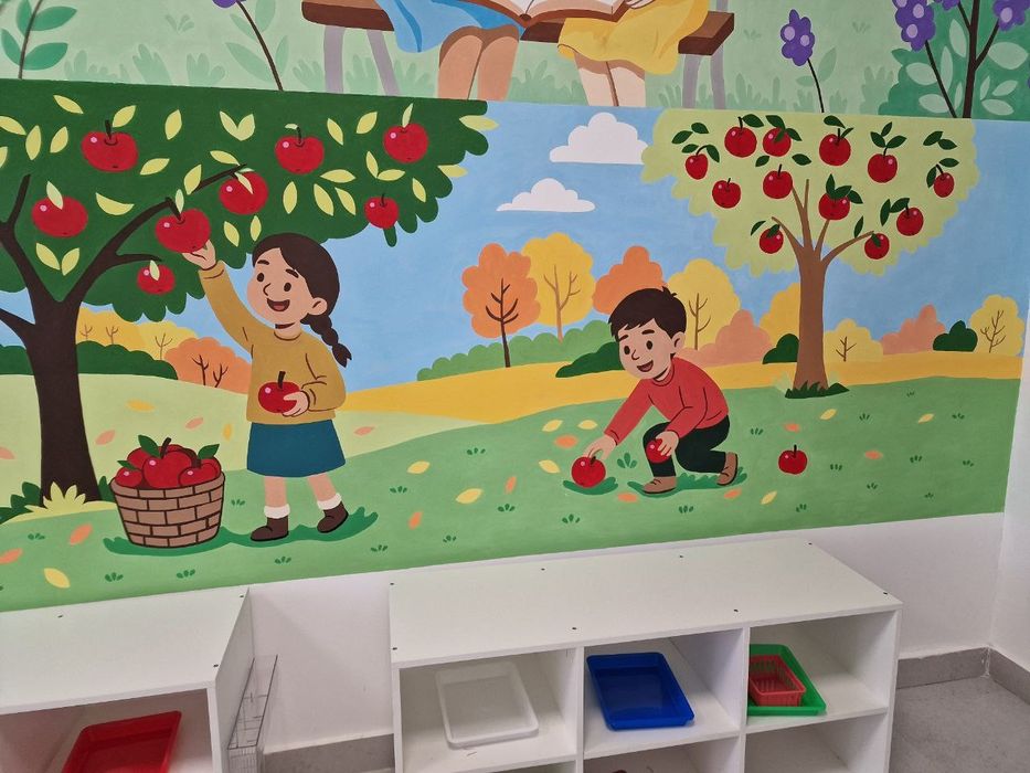 Мурал. Художники. Роспись стен. Рисунки на стене.