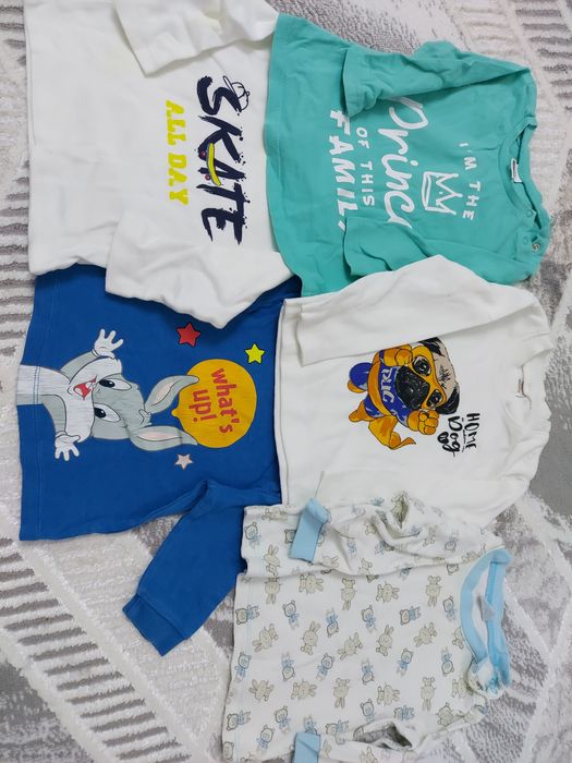 Вещи пакетом 5-9мес,74 рост