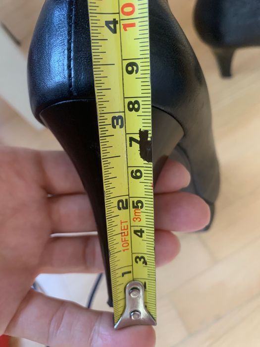 Елегантни обувки естествена кожа и боти Calvin Klein 36 номер