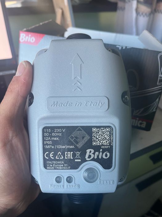 Електронен пресостaт BRIO 1”