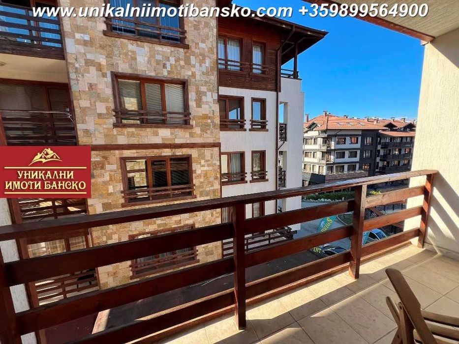 На 2 минути пеша от лифта! Тристаен апартамент за продажба в Банско
