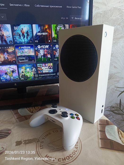 Xbox Series S 500Gb SSD с играми + гарантия