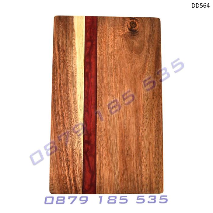 Дъска с цветна епоксидна смола акациево дърво кухня сервиране рязане