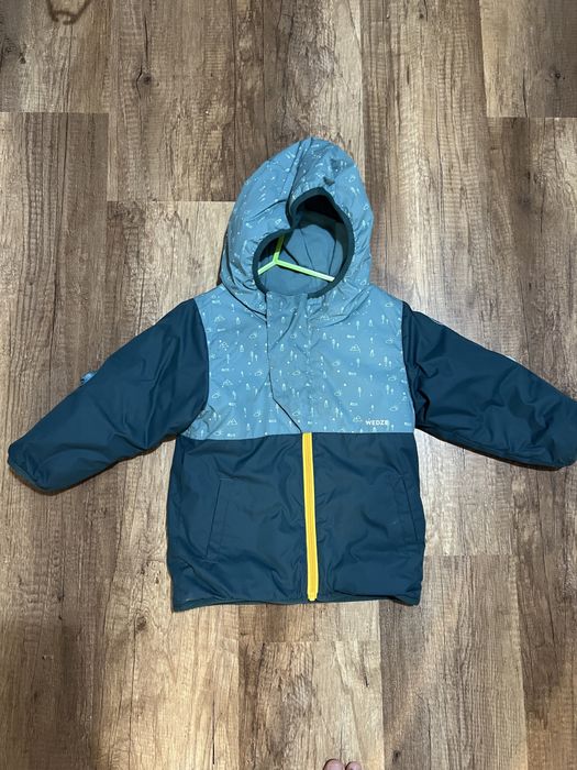 Geaca impermeabila + manusi Wedze 89-95 cm