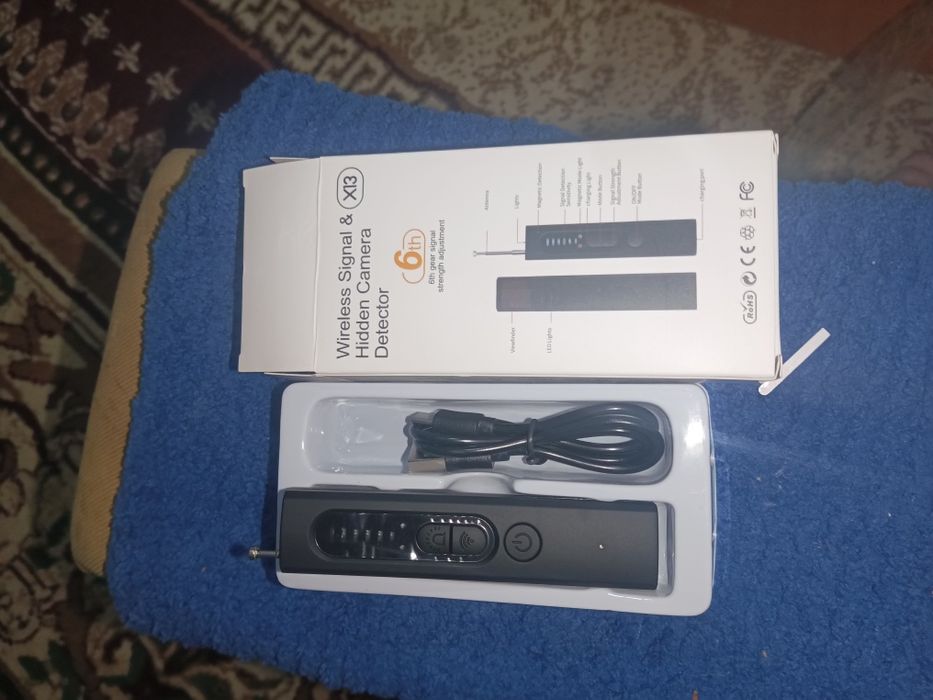 Детектор камера  видео ищет gps x13