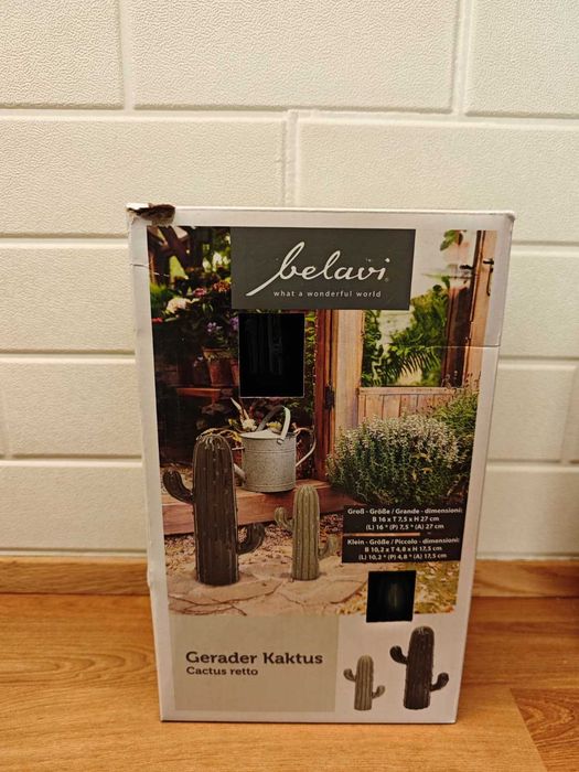 Set 4 cactuși decorativi ceramici Belavi, interior/exterior