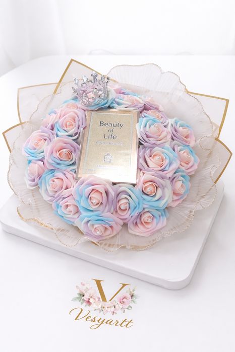 Декоративен букет с парфюм