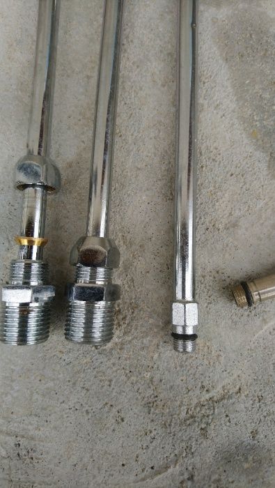 Tija metalica baterie apa monocomanda - inlocuitor furtune flexibile