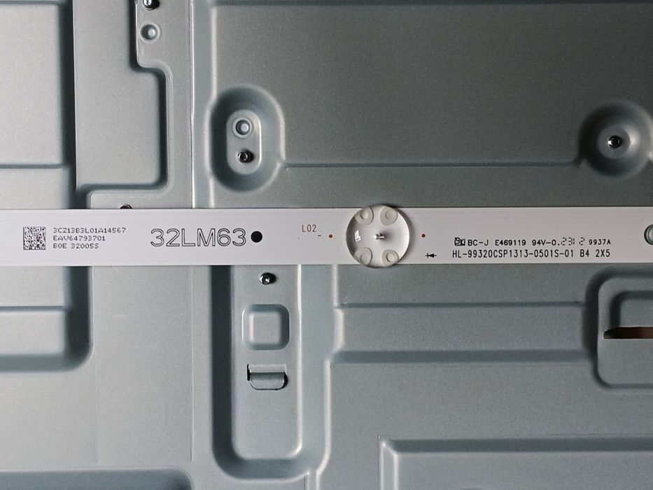 Barete led compatibil cu LG 32 inch, 5 leduri, kit 2 barete