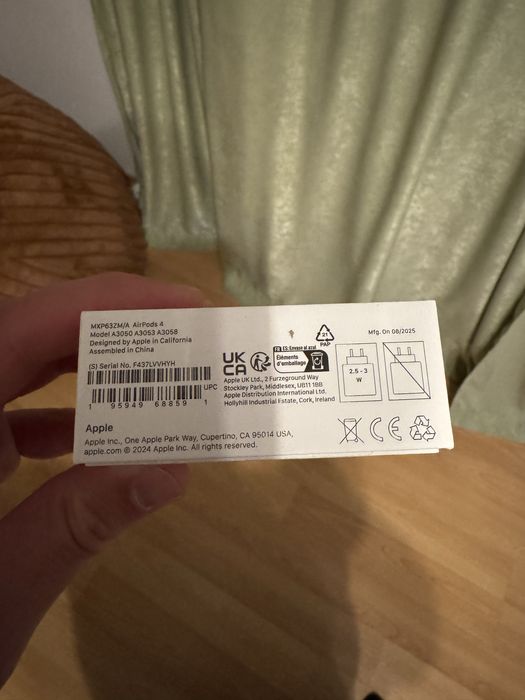 Apple Airpods 4 ОРИГИНАЛНИ