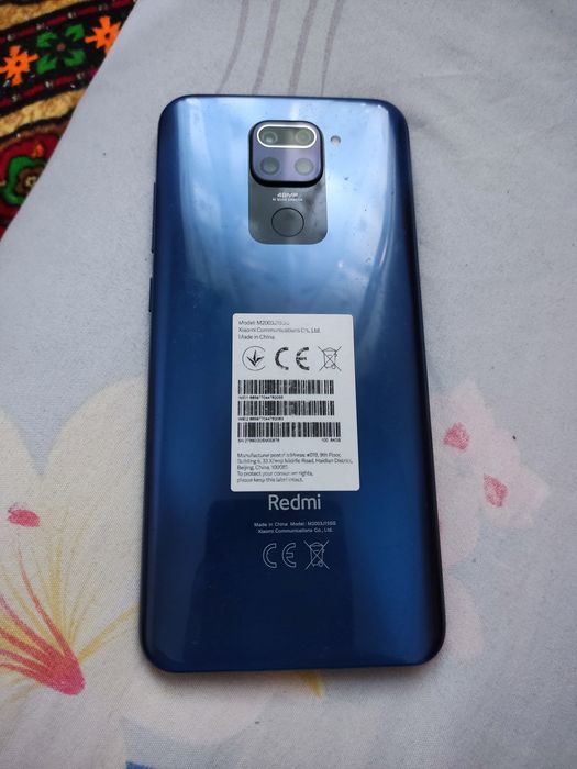 Redmi not 9   4 ga 64 lik ideal holatda batarekasi 2 kun garantiya