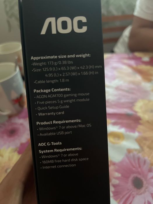 Лос AGM700,игровой мышь