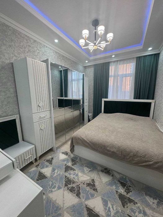 3-комнатная 74 м² с ремонтом ЖК Assalom Sohil, Golden House
