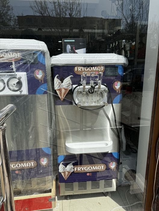 Muzqaymoq aparat Frezer Marojine apparat frezr Frigomat frigamat frizr