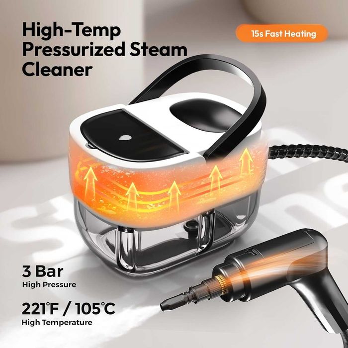 Парочистачка TwoOases Steam Cleaner,Гаранция